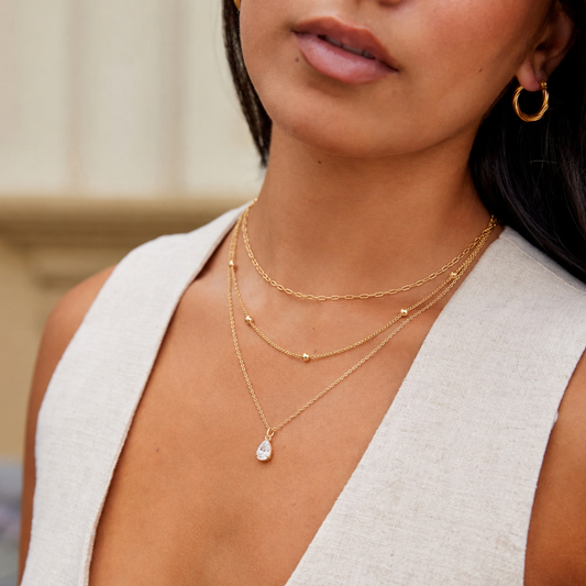 Three Layered Pendant Stack