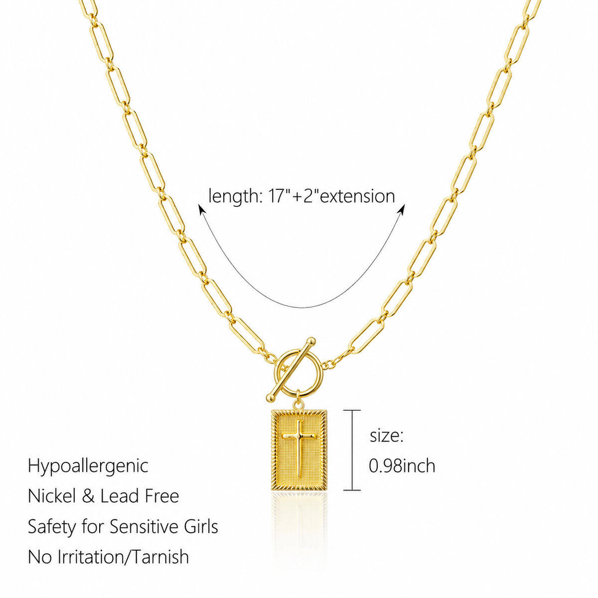 Cross Pendant Necklace