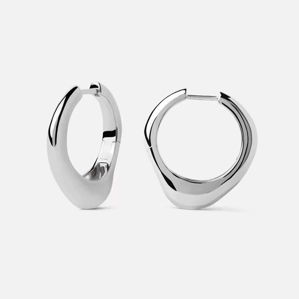 Irregular Hoop Huggies