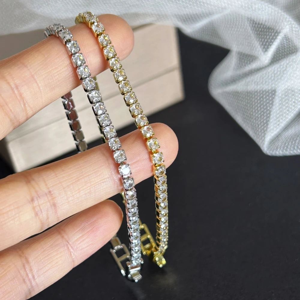 Tennis Chain Bracelets