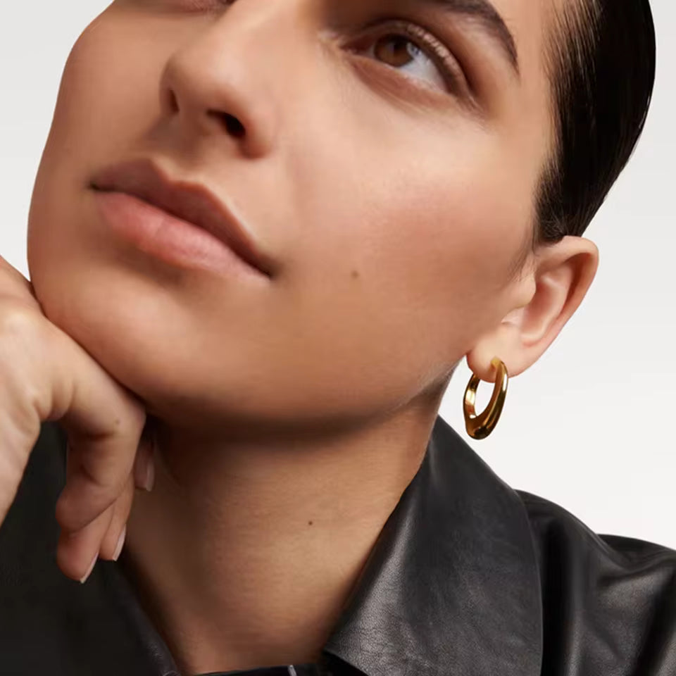 Irregular Hoop Huggies