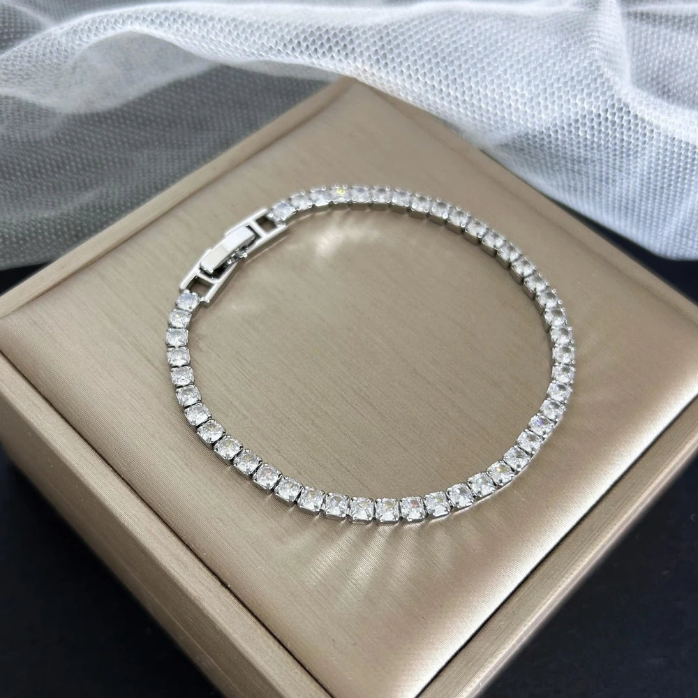 Tennis Chain Bracelets