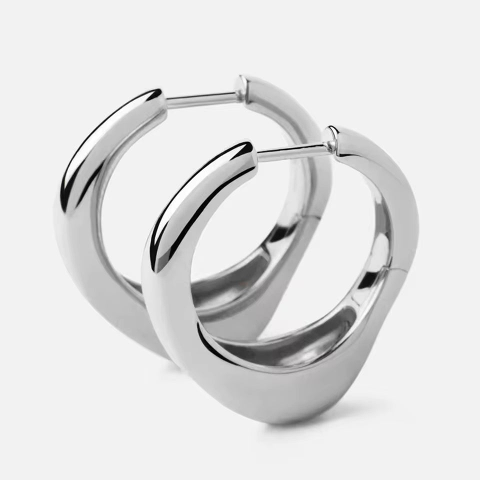 Irregular Hoop Huggies