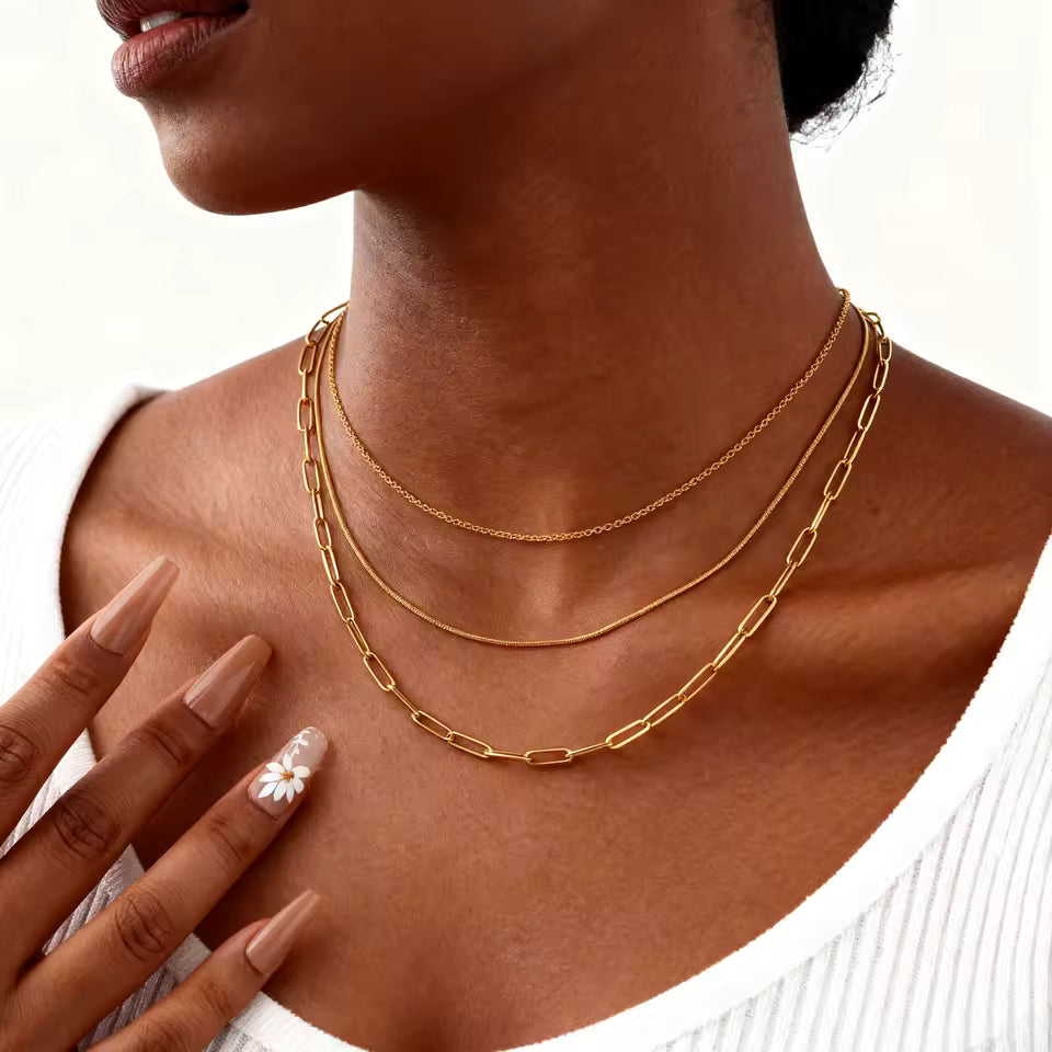 Three Layered Chain Stack